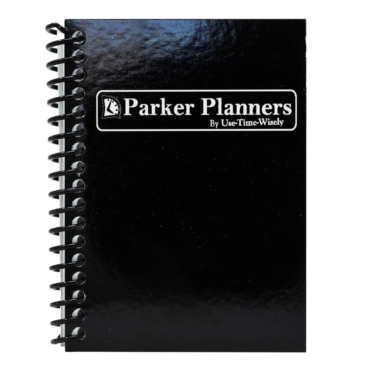 Mini Parker 4 Month Black Pocket Planner